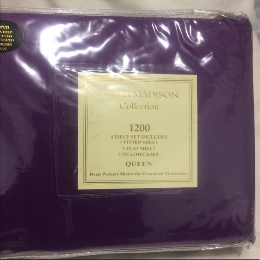 Olivia Madison 1200 Sheet Set (QUEEN)